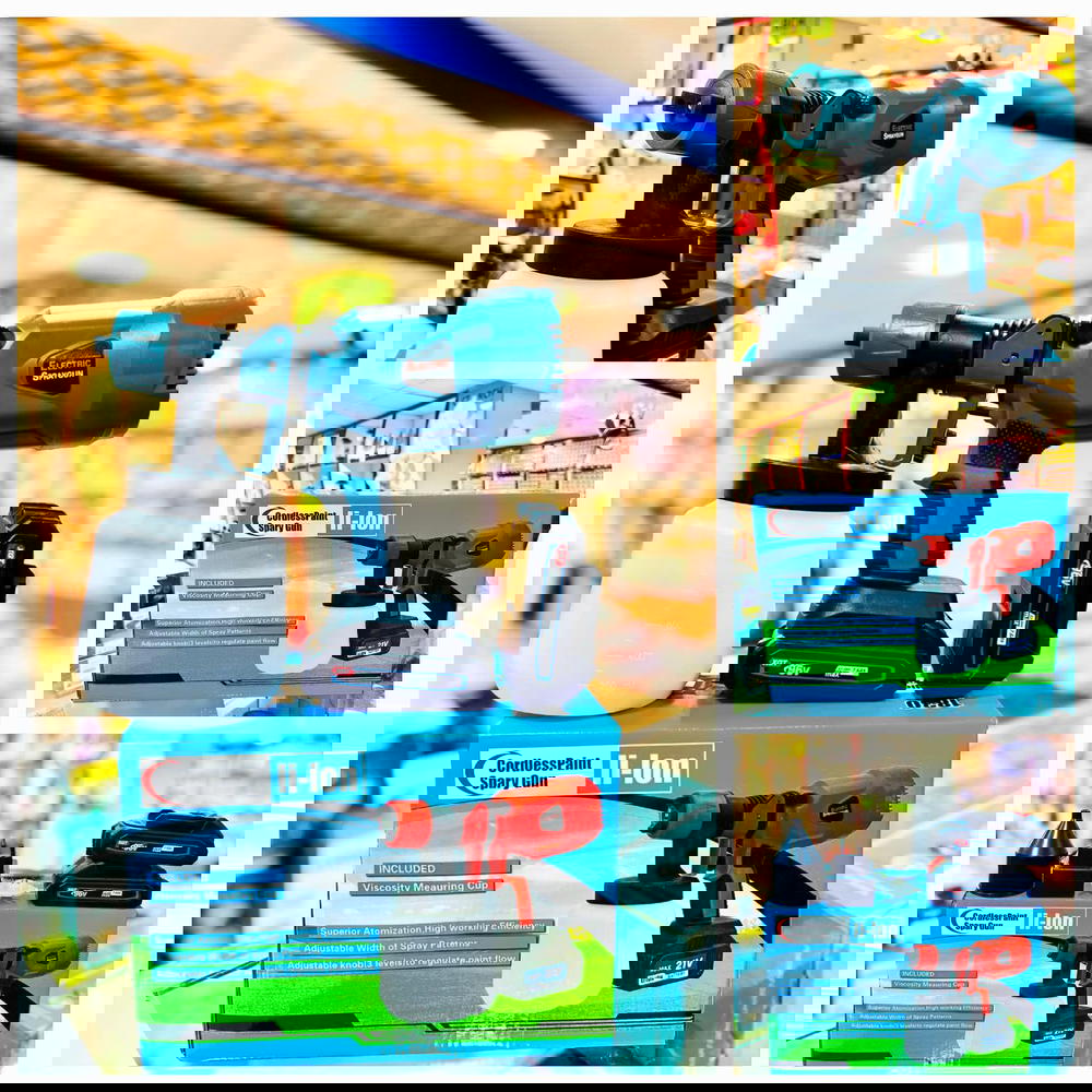 مسدس رش رنج وبويه (شحن) مع خزان Preview Image