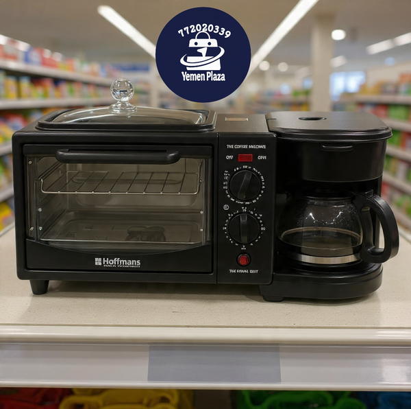 ميكرويف كهربائي 3 في 1 من Hoffmans – جهاز مطبخ متكامل وعملي* Image 1 Preview