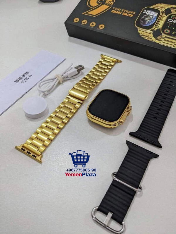 ساعة ULTRA 10 الأصلية – عرض اليوم فقط!  تحتوي على 10 أحزمة متنوعة وفاخرة  Image 2 Preview