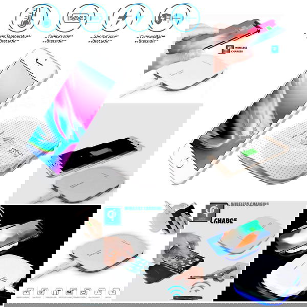 شواحن وايرلس FANTASY Wireless Chargerشحن سهل وسريع بدون أسلاك مع تصميم عصري أنيق Image 1 Preview