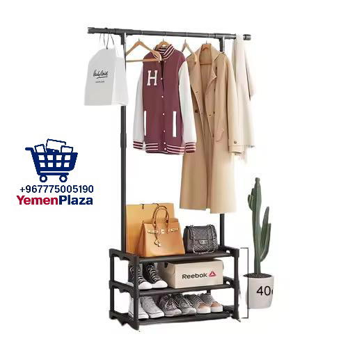 ستاند تعاليق ملابس مع رفوف احذية NG-5035 Image 2 Preview