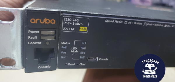 سويتش احترافي من شركة Hewlett Packard Enterprise – *موديل J9773A*  *Aruba 2530-24G PoE+ Switch*   Image 2 Preview
