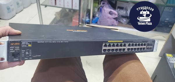 سويتش احترافي من شركة Hewlett Packard Enterprise – *موديل J9773A*  *Aruba 2530-24G PoE+ Switch*   Image 4 Preview
