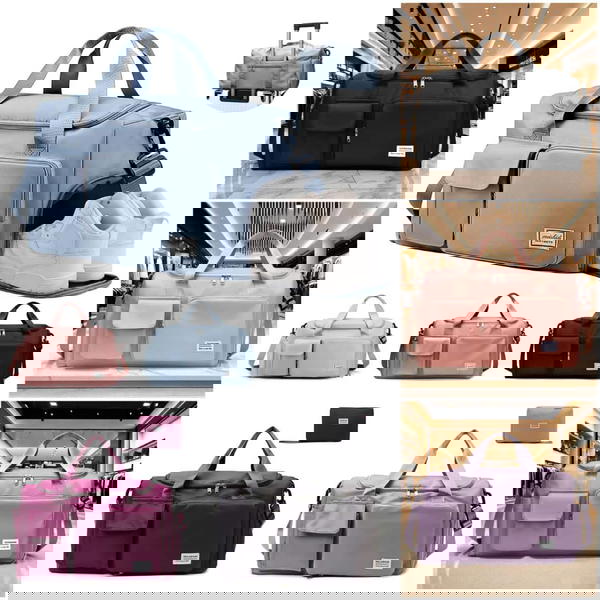 تشكيلة شنط سفر أنيقة بثلاثة أحجام مختلفة  السعر: 6900 ريال يمني فقط  السعر بالريال السعودي: 49 ر.س Image 6 Preview