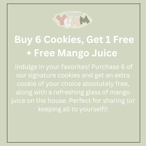 Buy 6 Cookies, Get 1 Free + Free Mango Juice Preview Image