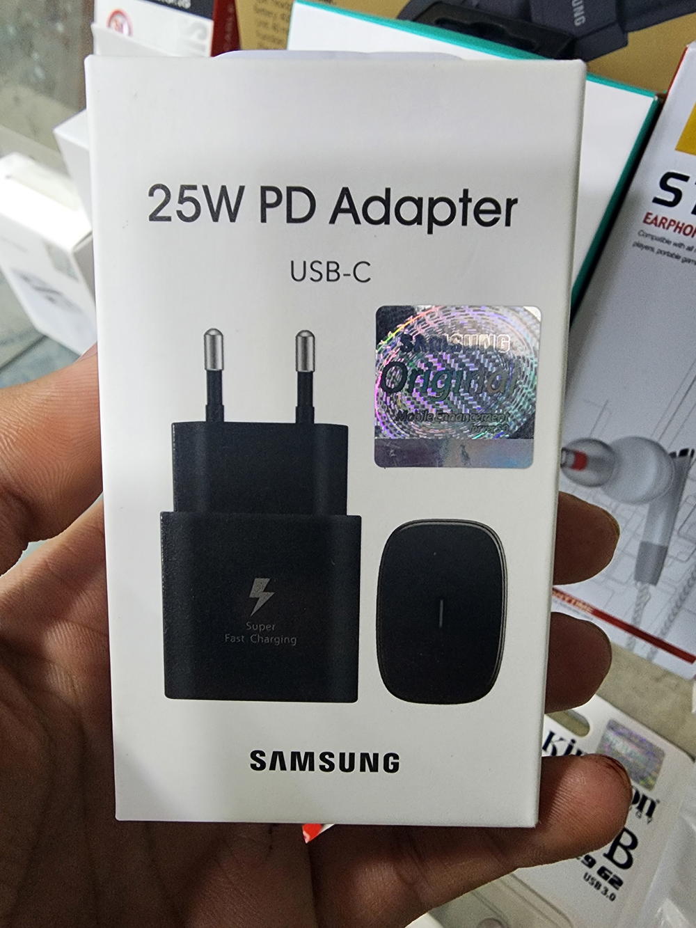 راس شاحن سامسونج اصلى فيتنامى 25W Preview Image