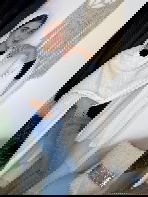 شال كاب ابيض  Image 1 Preview